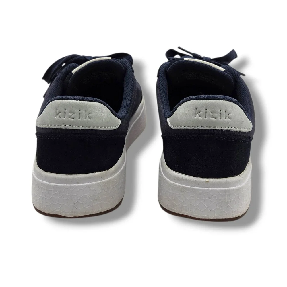 Kizik Prague Sneakers Womens 6 Blue Hands‎ Free Canvas